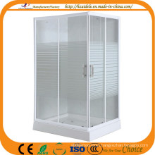 Stripe Glass Rectangle Shower Enclosure (ADL-8603)